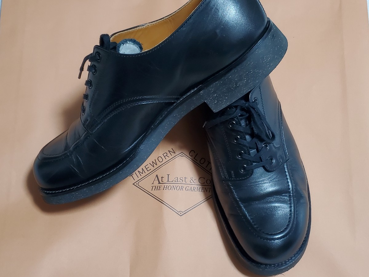 Timeworn Atlastco アットラスト U-チップ靴 8.5 正規通販