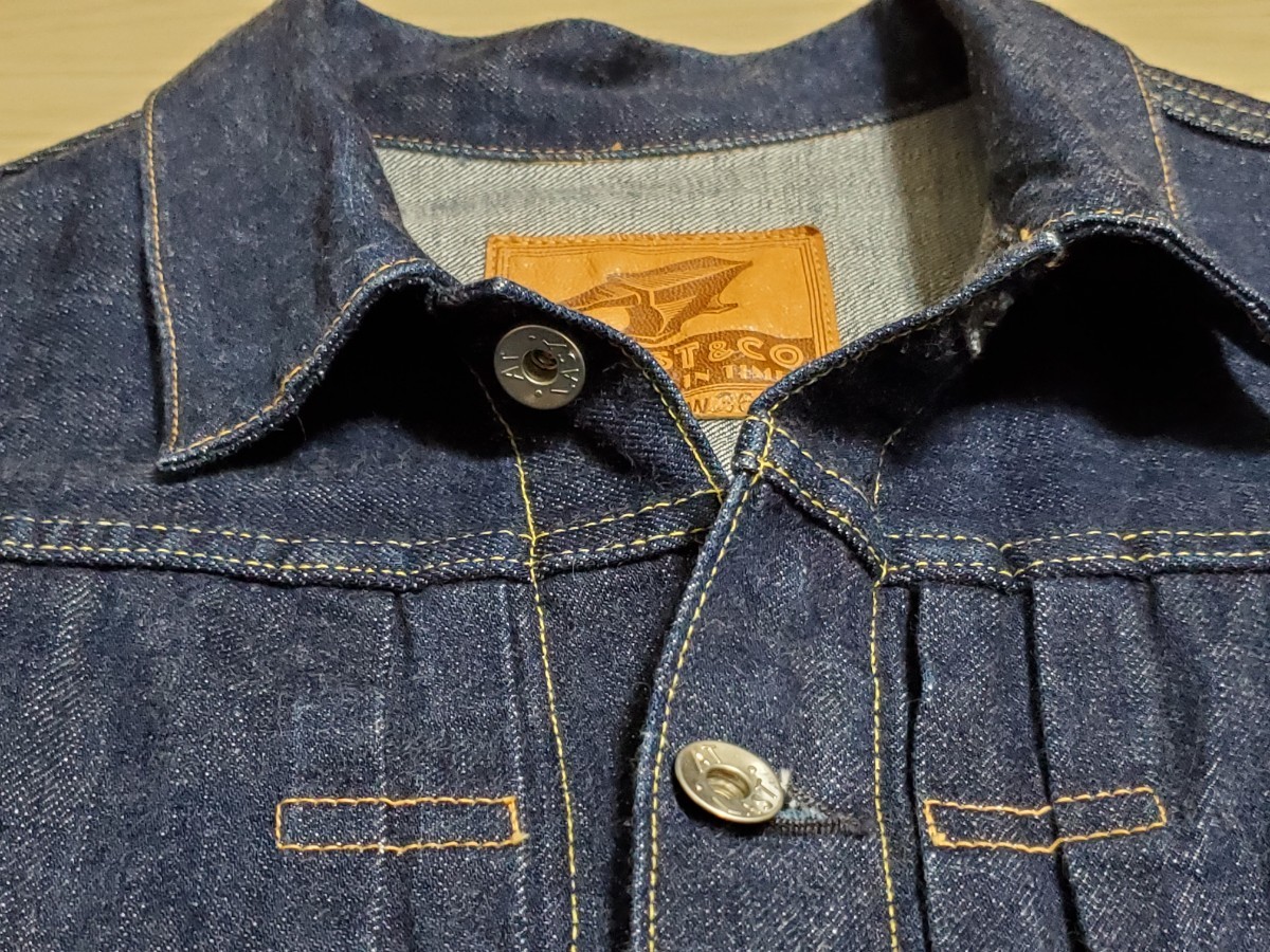 アットラスト LOT.118J デニムジャケット 36 Alast&co Butcher
