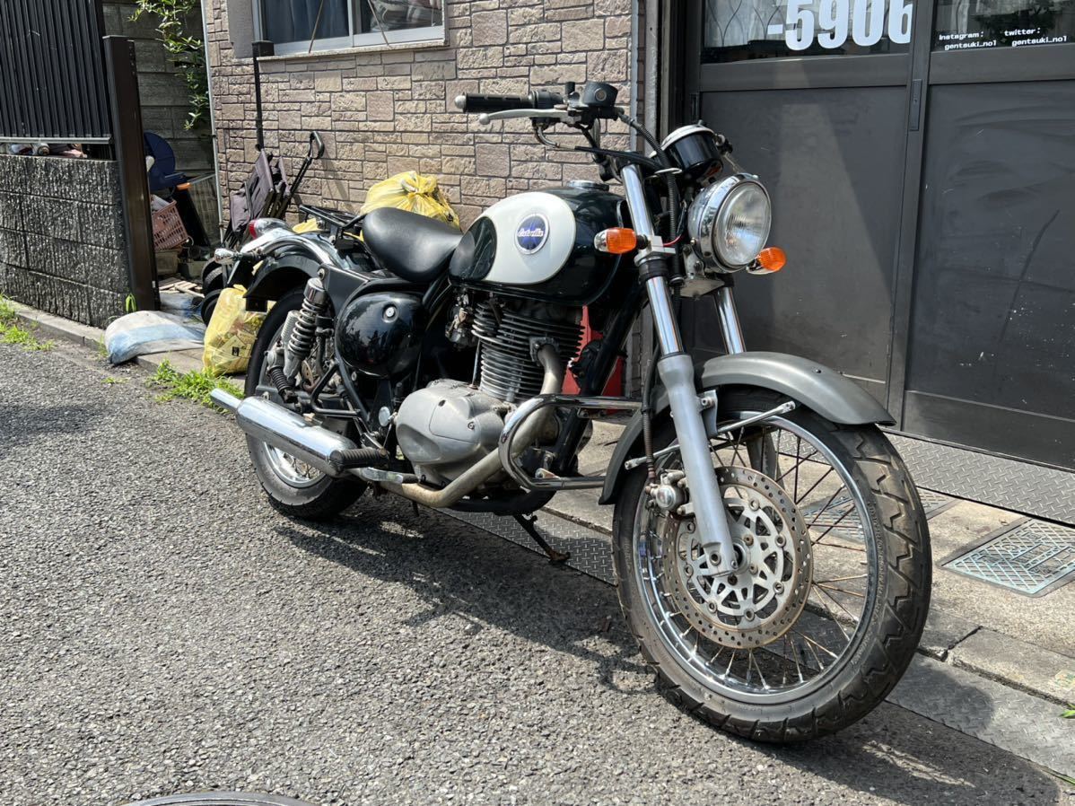 有名なブランド 不動 エストレア250 レストア kawasaki カワサキ 走行