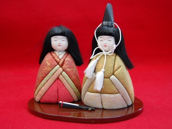 [.. tool /.. tool / wood grain included doll hinaningyo /../ hinaningyou ] peach. toy 