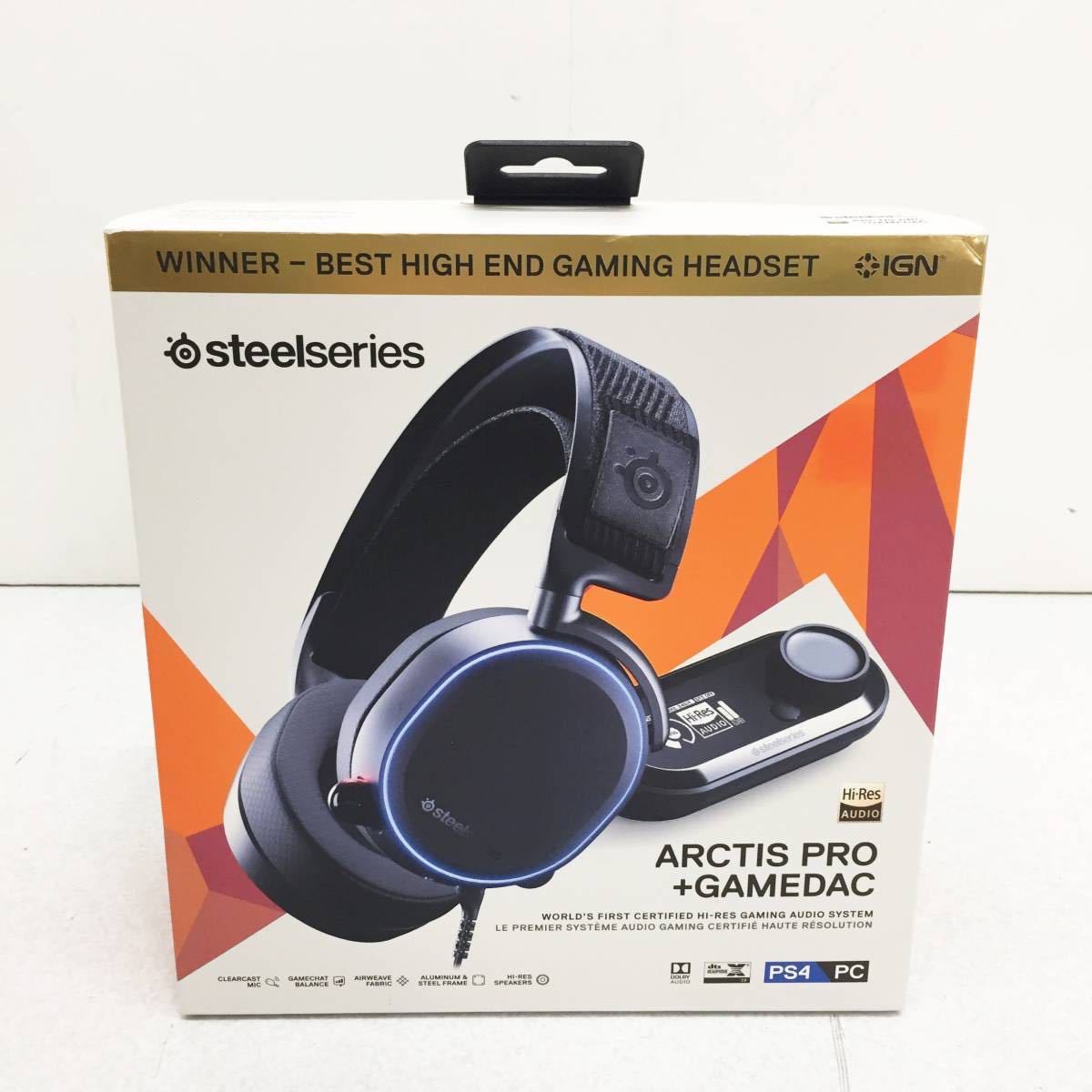 STEELSERIES ARCTIS PRO + GAMEDAC