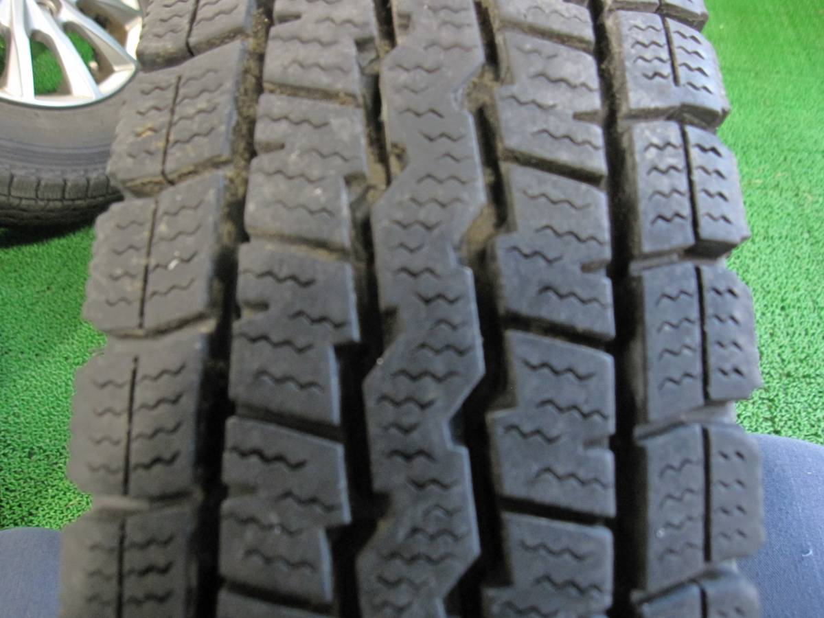 軽商用車に!! オートバックス LEBEN 12x3.5J OFF44 4H PCD100 冬タイヤ