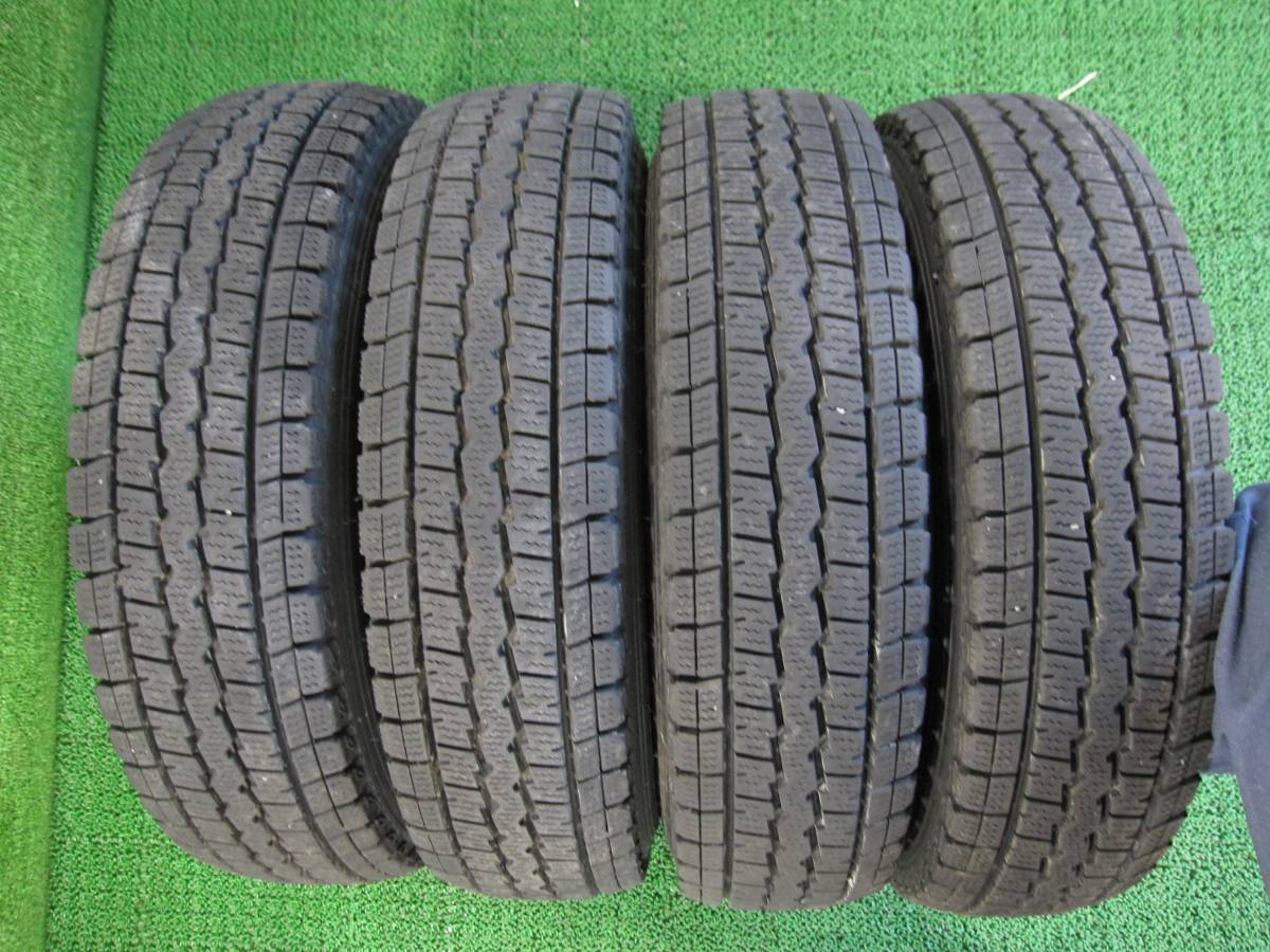 軽商用車に!! オートバックス LEBEN 12x3.5J OFF44 4H PCD100 冬タイヤ