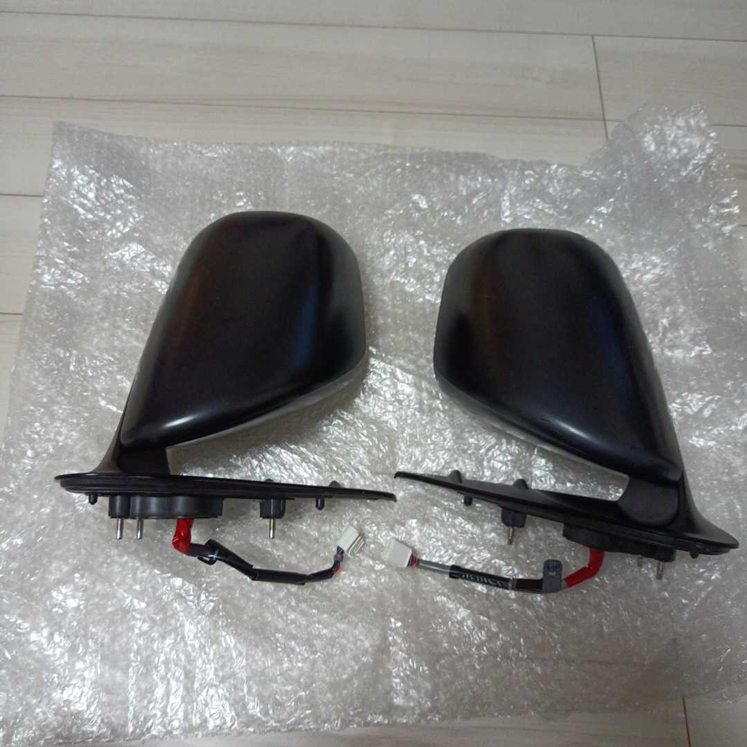 海外 正規品】 ハイエース 純正 ドアミラー電格 ヒーター付 素地 7ピン