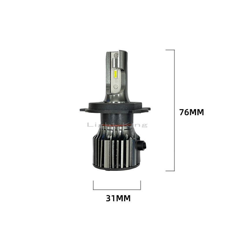 +300%輝度 最強クラス 130W 20000LM H4 Hi Lo LED ヘッドライト イエロー 黄色 2灯分 スズキ ハスラー MR31S MR41S_画像5