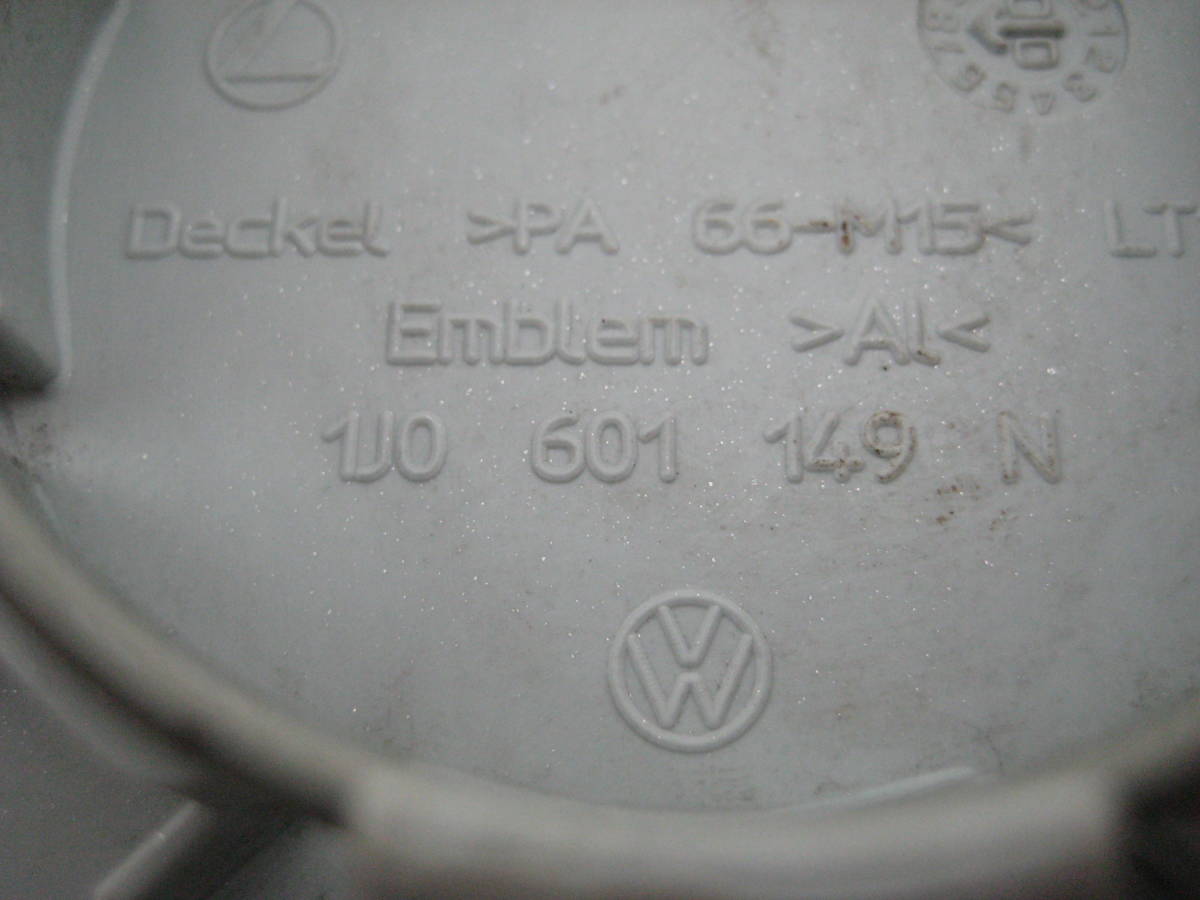 11359 VW純正 アルミホイール用センターキャップ1個　1J0 601 149 N フォルクスワーゲン_画像7