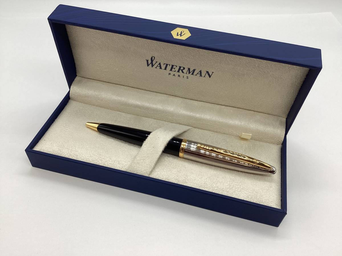 1276□ 美品 WATERMAN ウォーターマン ボールペン カレン・デラックス