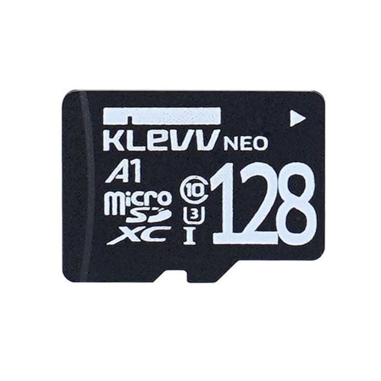 【未開封新品】お得な2枚セット KLEVV microSDXC 128GB UHS-I U3 Class10 V10 A1 最大読込:100MB/s K128GUSD3U3-NJ【即日配送】