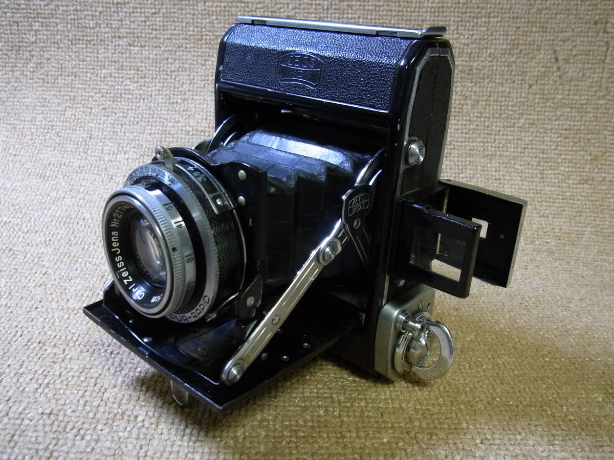 ▲ZEISS IKON▲蛇腹カメラ Tessar 1:3.5/7.5cm Carl Zeiss Jena▲_画像1