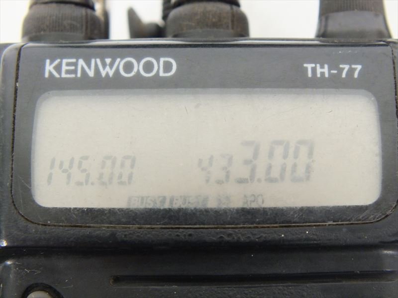 ♪ KENWOOD ケンウッド TH-77 トランシーバー 現状品 中古 220411B9012_画像9