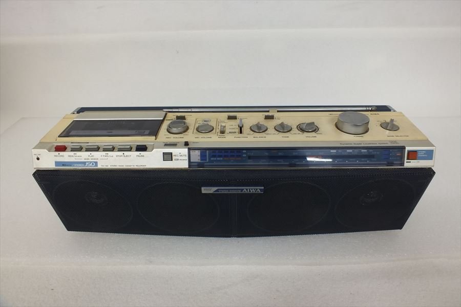 □ AIWA アイワ CS-J50 ラジカセ 中古 現状品 220602M4032 item □ AIWA アイワ CS-J50 ラジカセ 中古 現状品 220602M4032 item