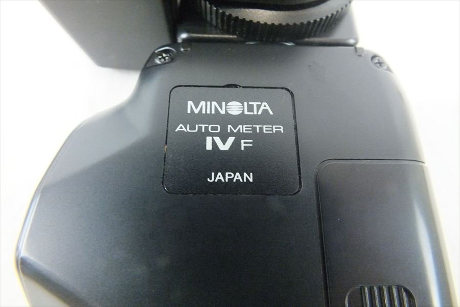 今季も再入荷 中古 MINOLTA AUTO METER IVF オートメータ 露出計 カメラ アクセサリー T4954942  marrakechdesertexpeditions.ma