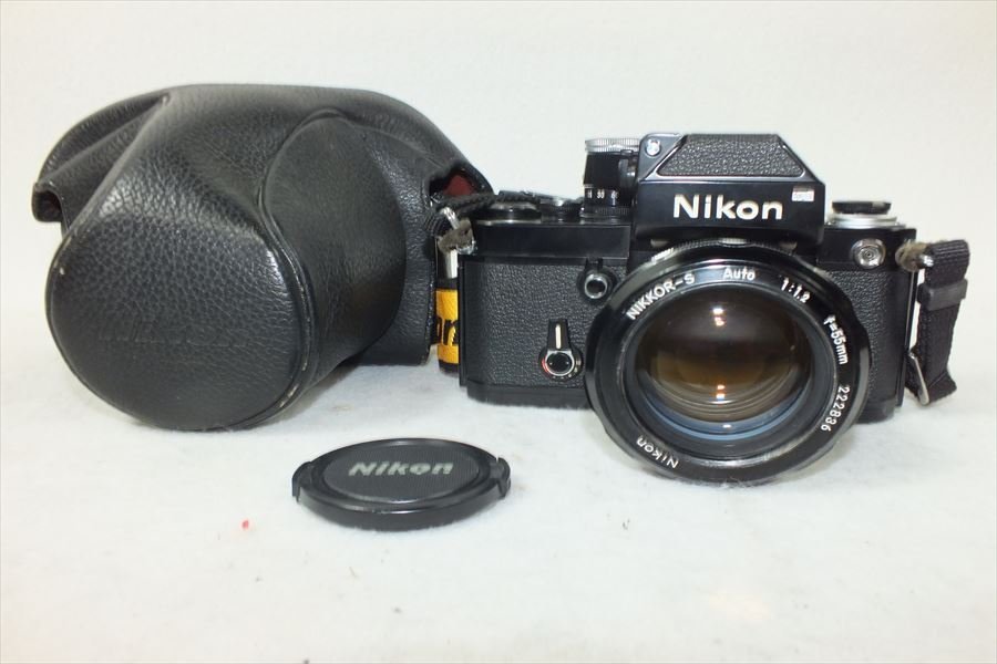 ☆ Nikon ニコン F2 フィルム一眼レフ 1.2 55mm 現状品 220601A8186