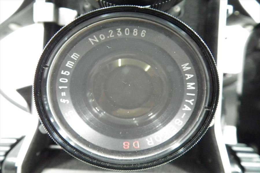 □ Mamiya マミヤ C330Professional 二眼レフカメラ フィルムカメラ SEKOR DS 3.5 105mm ソフトケース付き 中古 220606Y3423_画像4