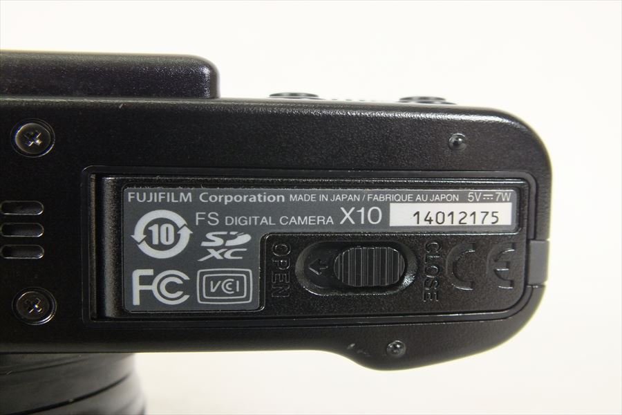 ♪ FUJI フジ X10 デジタルカメラ SUPER EBC 7.1-28.4 2.0-2.8 中古 現状品 220611B9001_画像6