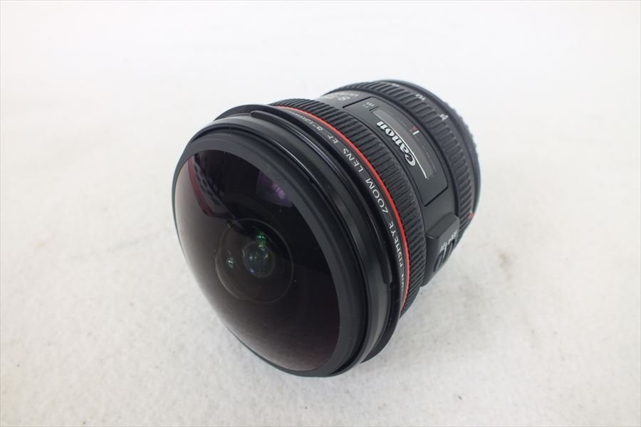 ◆ Canon キャノン FISHEYE EF 8-15mm 1:4 L USM レンズ 中古 現状品 220609G3522_画像2