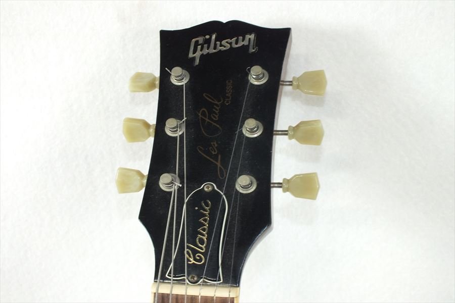 ★ Gibson ギブソン Les Paul Classic ギター ハードケース付き 音出し確認済 中古 現状品 220701N3020_画像3