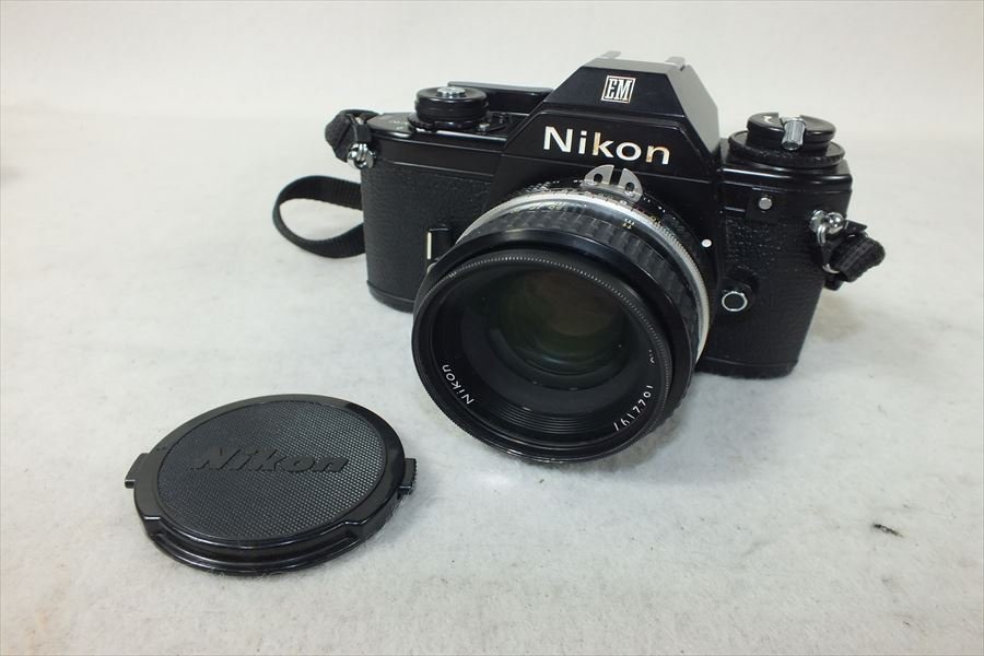 ★ Nikon ニコン EM フィルム一眼レフ 50mm 1.8 中古 現状品 220701Y6023_画像1