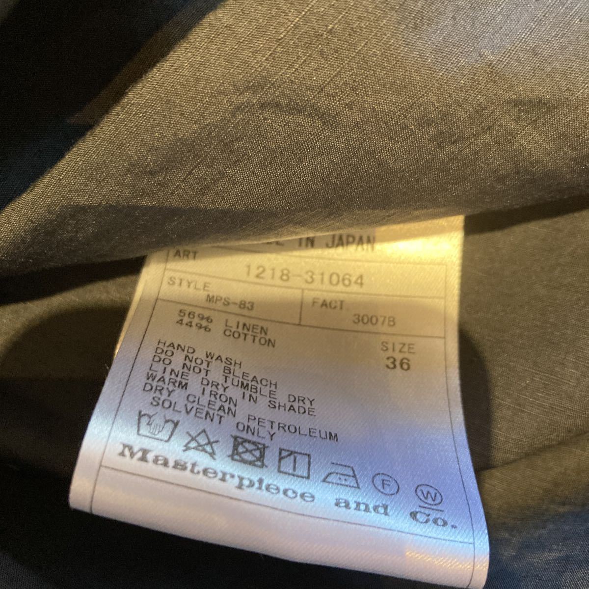 SCYE コットンリネン高密度タックハーフスリーブシャツ SIZE36 | www