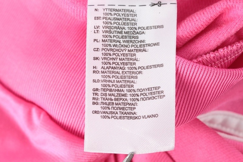 アディダス ジャージ上 スポーツウエア ジャケット 女の子用 130サイズ ピンク キッズ 子供服 adidas_画像4