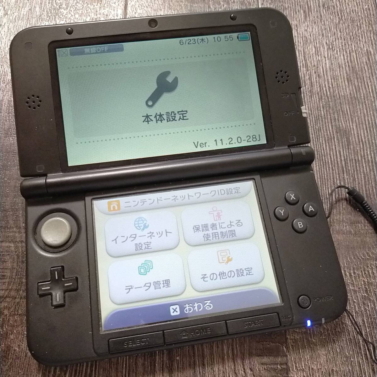 3dsll 本体 スーパーロボット大戦UXパック スパロボUX NINTENDO 3DS LL 中古 任天堂 送料無料 動作確認◎ 美品 0623_画像3