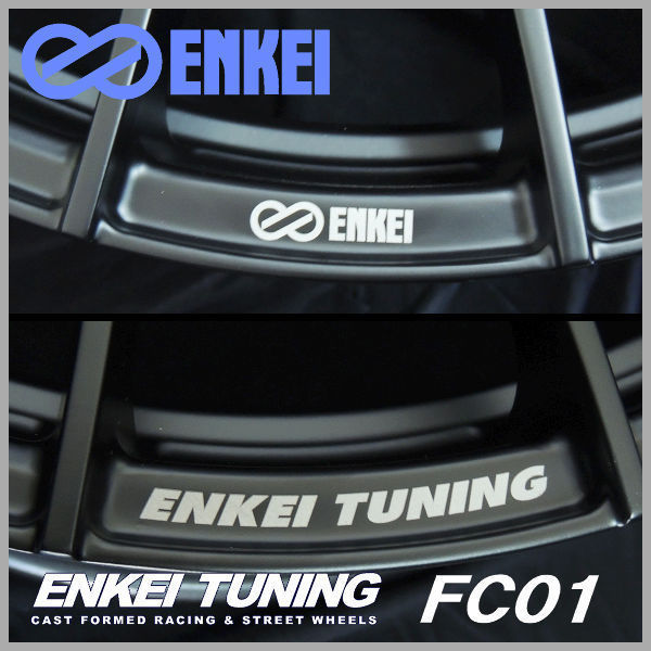 送料無料 新品 エンケイ ENKEI TUNING FC01 セミグロスブラック 20インチ 8.5J +35 5H 114.3 アルミホイール4本セット_画像5