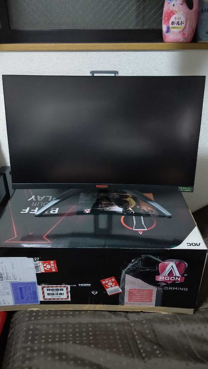 パネル新品交換済】AOC AGON AG273QCX/11 27インチ 144Hz 1ms www.esole.eu
