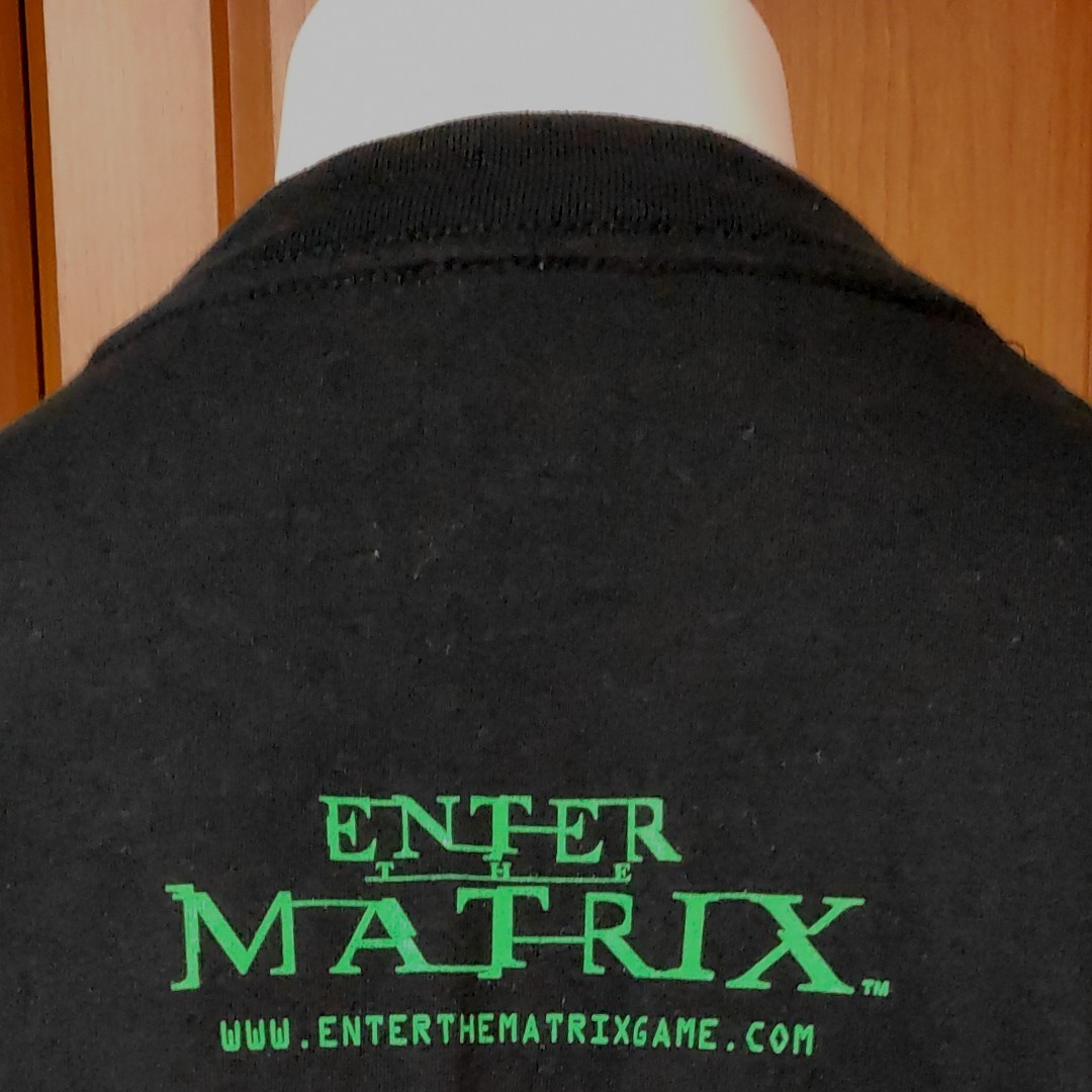 ENTER THE MATRIX半袖TシャツL 黒 エンターザマトリックス 激レア品