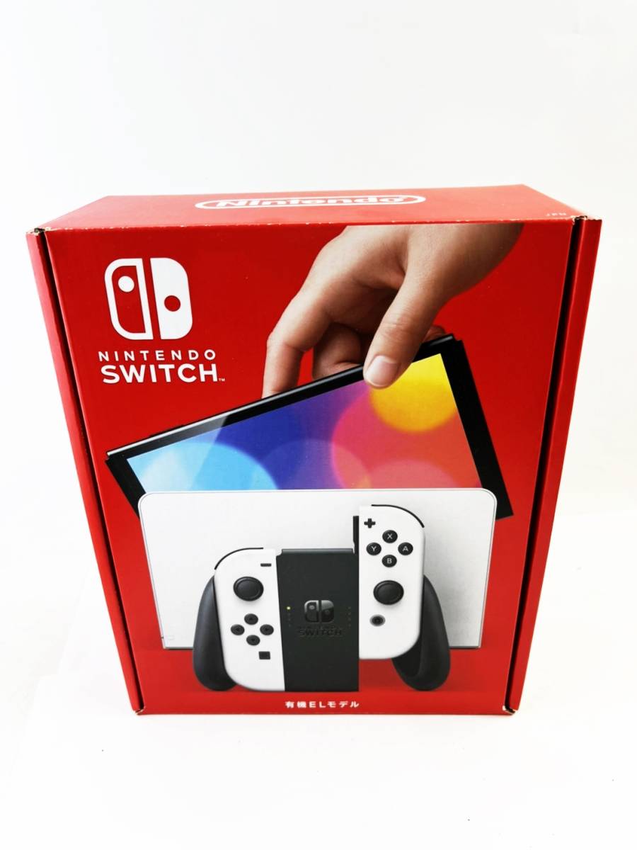 1円スタート 美品 Nintendo Switch ニンテンドースイッチ 本体 有機EL