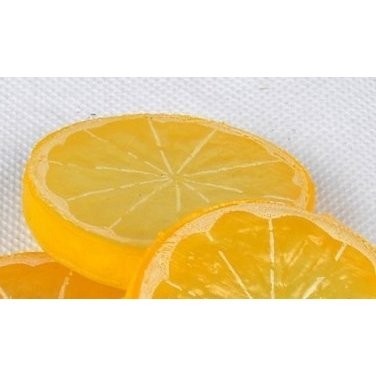 食品サンプル フルーツ スライス カット 輪切り (レモン, 5個セット)_画像4