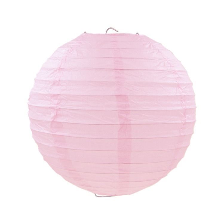  paper lantern diameter 20cm 1 piece ( light pink )