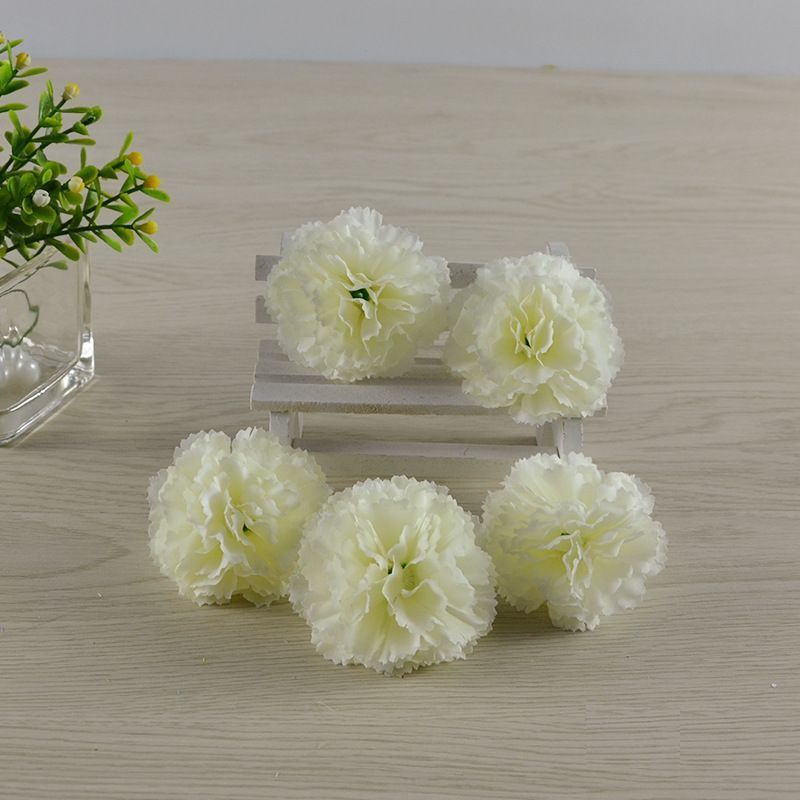造花 カーネーション 9cm 10個 オフホワイト 花のみ 経典ブランド 花のみ 造花 カーネーション 9cm 10個 オフホワイト 花のみ 経典ブランド 花のみ