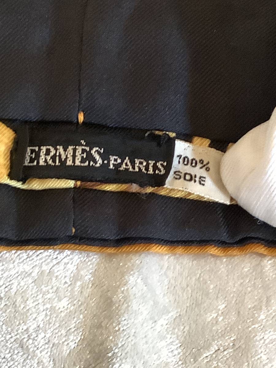 訳あり HERMES(エルメス) エルメスのアスコットタイ 極美品
