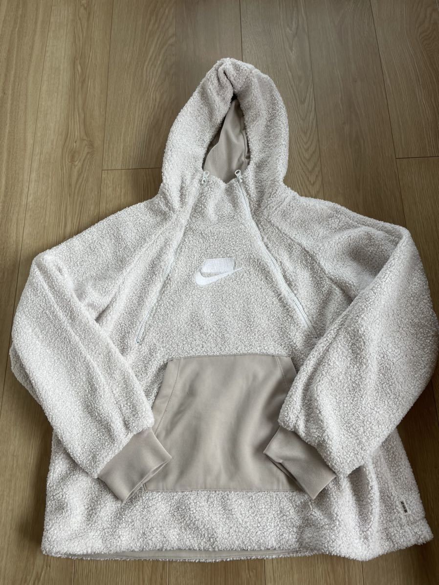 NIKE nsw シェルパ パーカー hoodie XL ダブルジップ