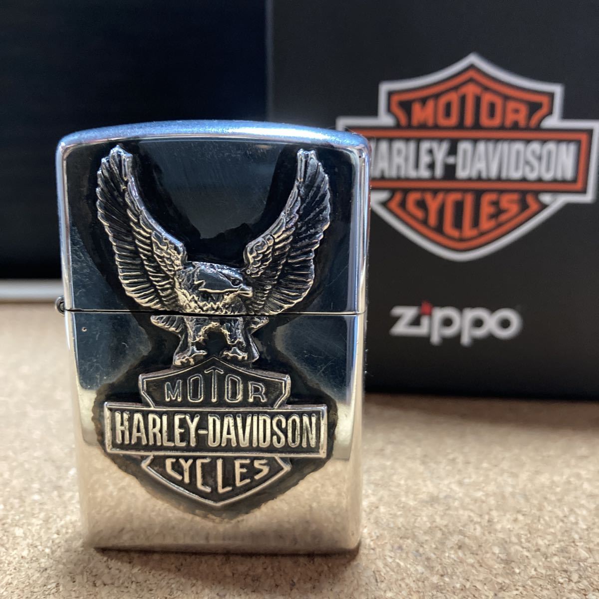 希少 ハーレーダビッドソン ビッグイーグル ZIPPO HARLEY DAVIDSON