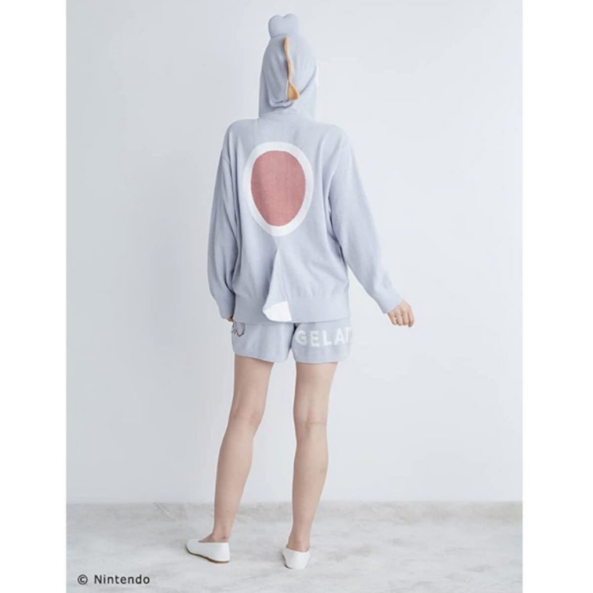 ジェラートピケ ヨッシー ルームウェア パーカー ショートパンツ