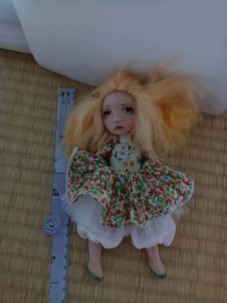 最終値下げ海外作家 粘土人形 ドール 創作人形 球体関節人形布人形 フランス人形 カントリードールハンドメイド 