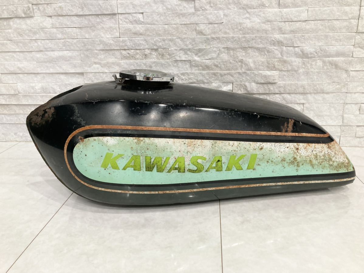 純正品 カワサキ 500SS H1F マッハ3 フューエルタンク ガソリンタンク