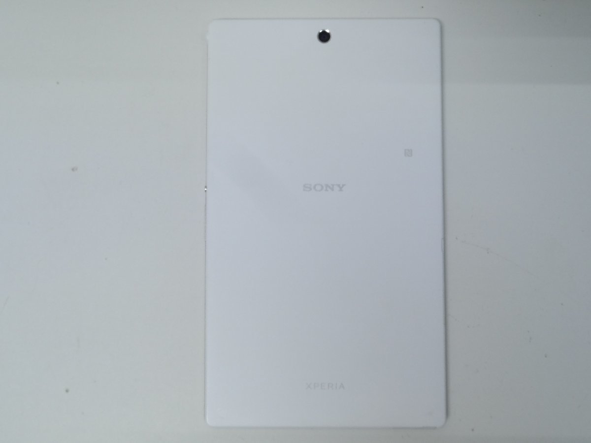 ユ /Zこ5255 SONY Xperia Z3 Tablet Compact 16GB / SGP611 ホワイト Wi-Fi 初期化済 ジャンク