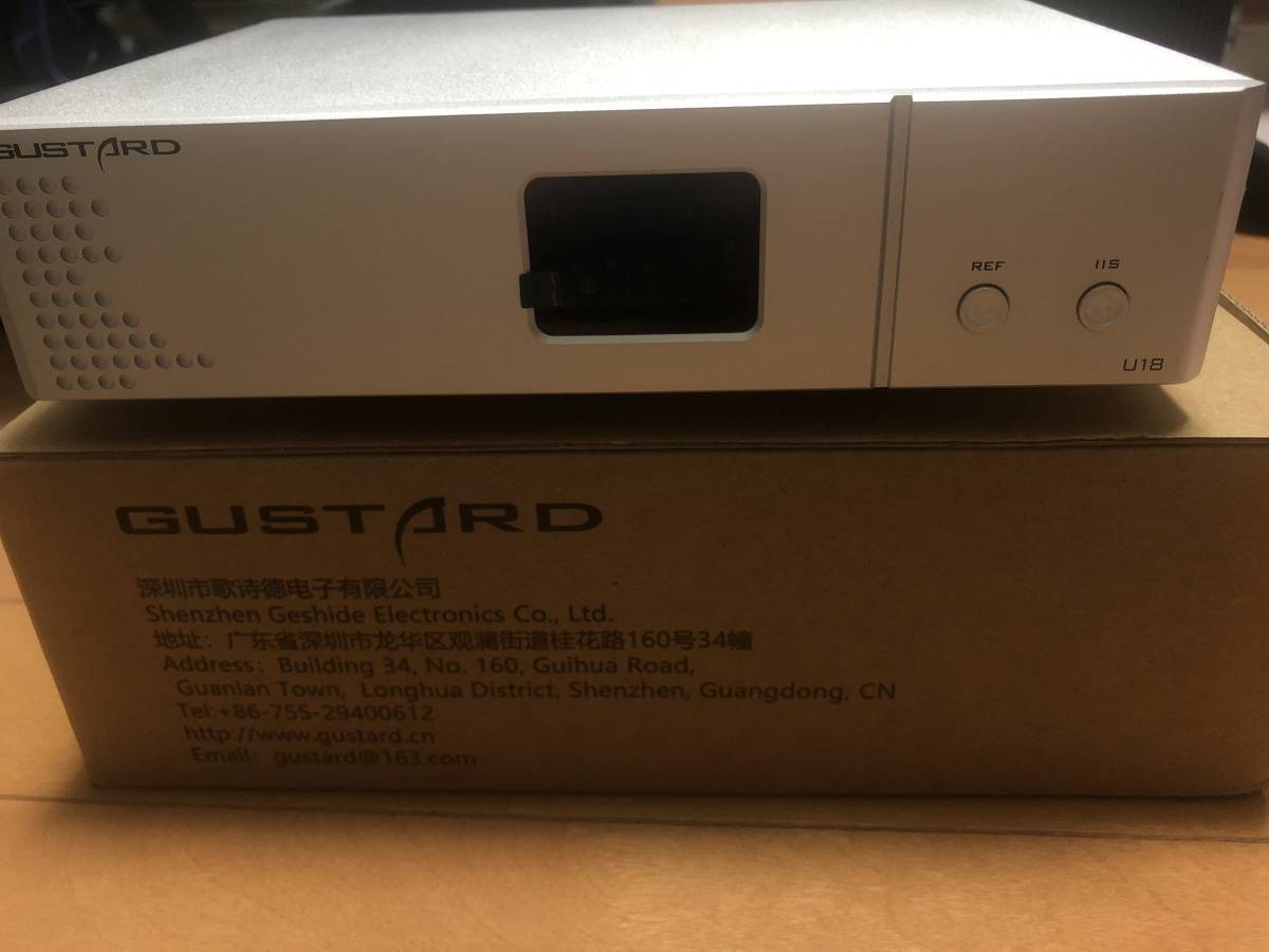 GUSTARD DDC-U18 デジタルインタフェース USBインタフェース DSD512 PCM768K XU216