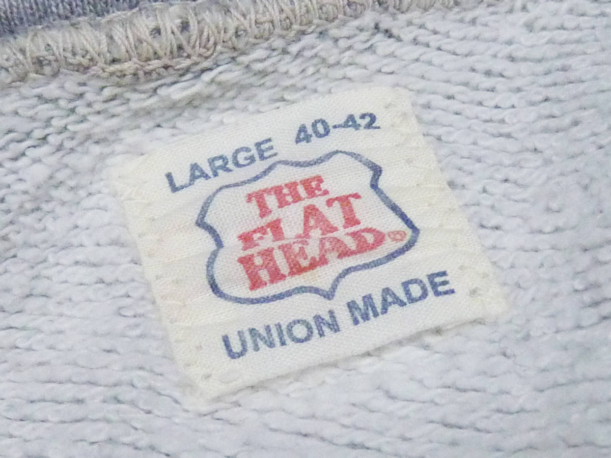 THE FLAT HEAD フラットヘッド ネイティブ柄 フルジップ スエット