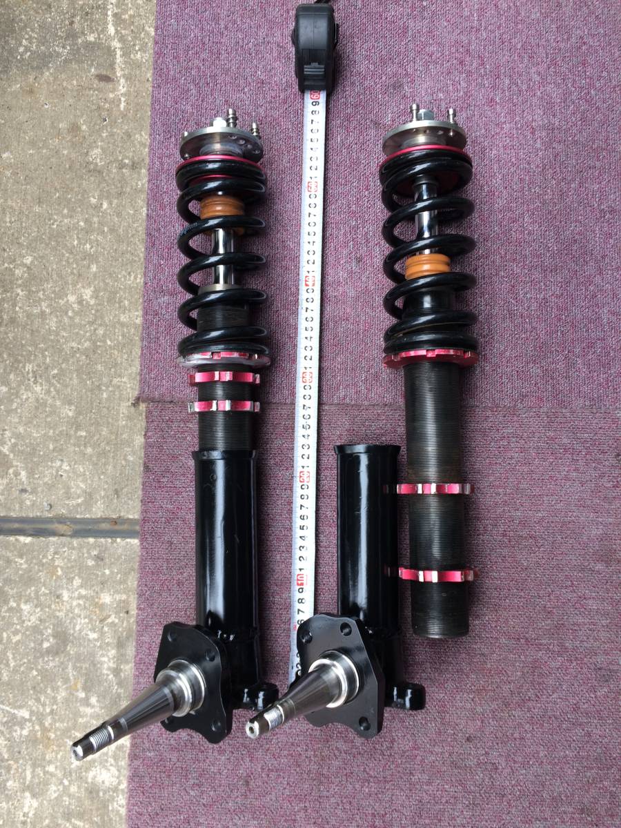 AE86 レビン トレノ フルタップ 全長式 車高調 減衰付き ストラット