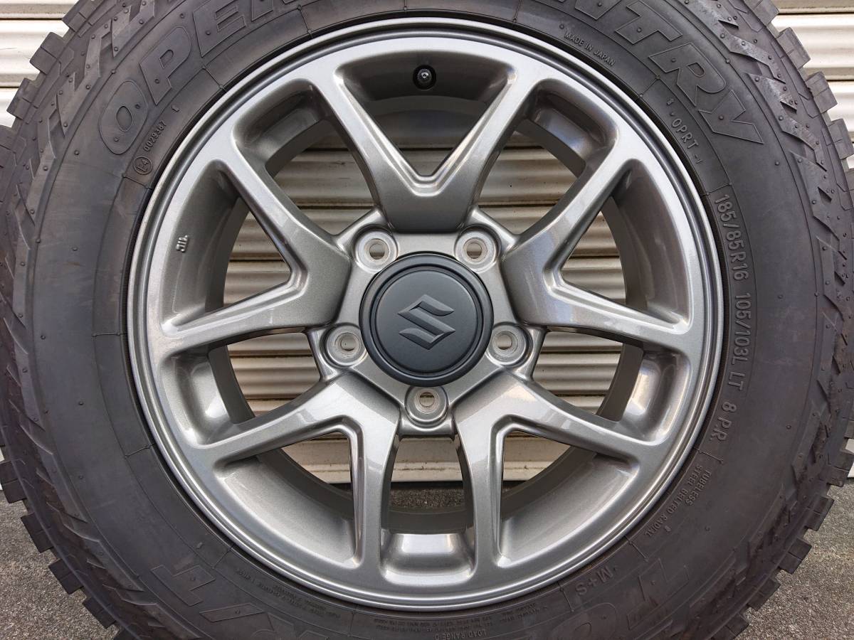1本 スペア 背面用 ジムニー JB64 純正 アルミホイール PCD139 7 1本 スペア 背面用 ジムニー JB64 純正 アルミホイール PCD139 7