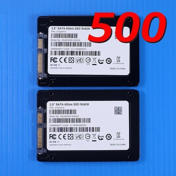 SSD 500GB 2個セット】ADATA SU630｜PayPayフリマ