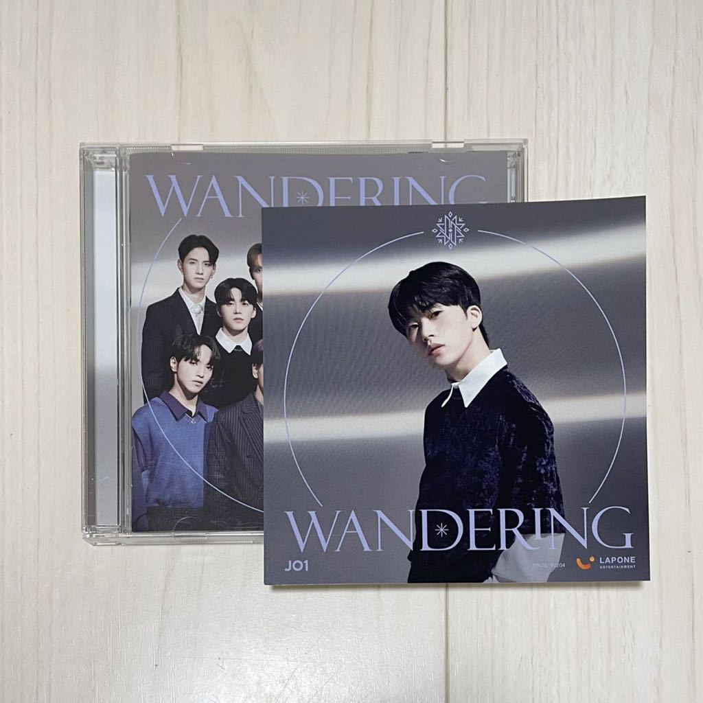 ★送料込み★ JO1 WANDERING 通常盤 木全翔也 ソロアザージャケット付 5thシングル 僕らの季節