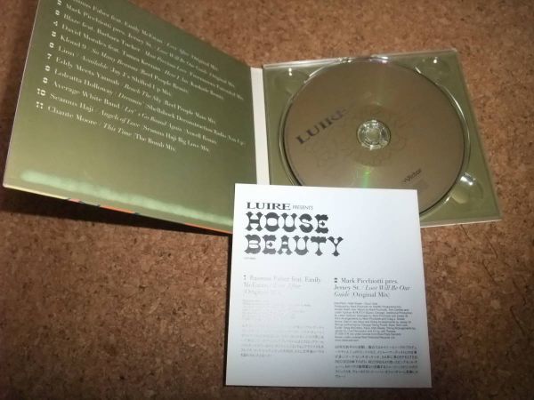 [CD][送料無料] LUIRE PRESENTS HOUSE BEAUTY_画像2
