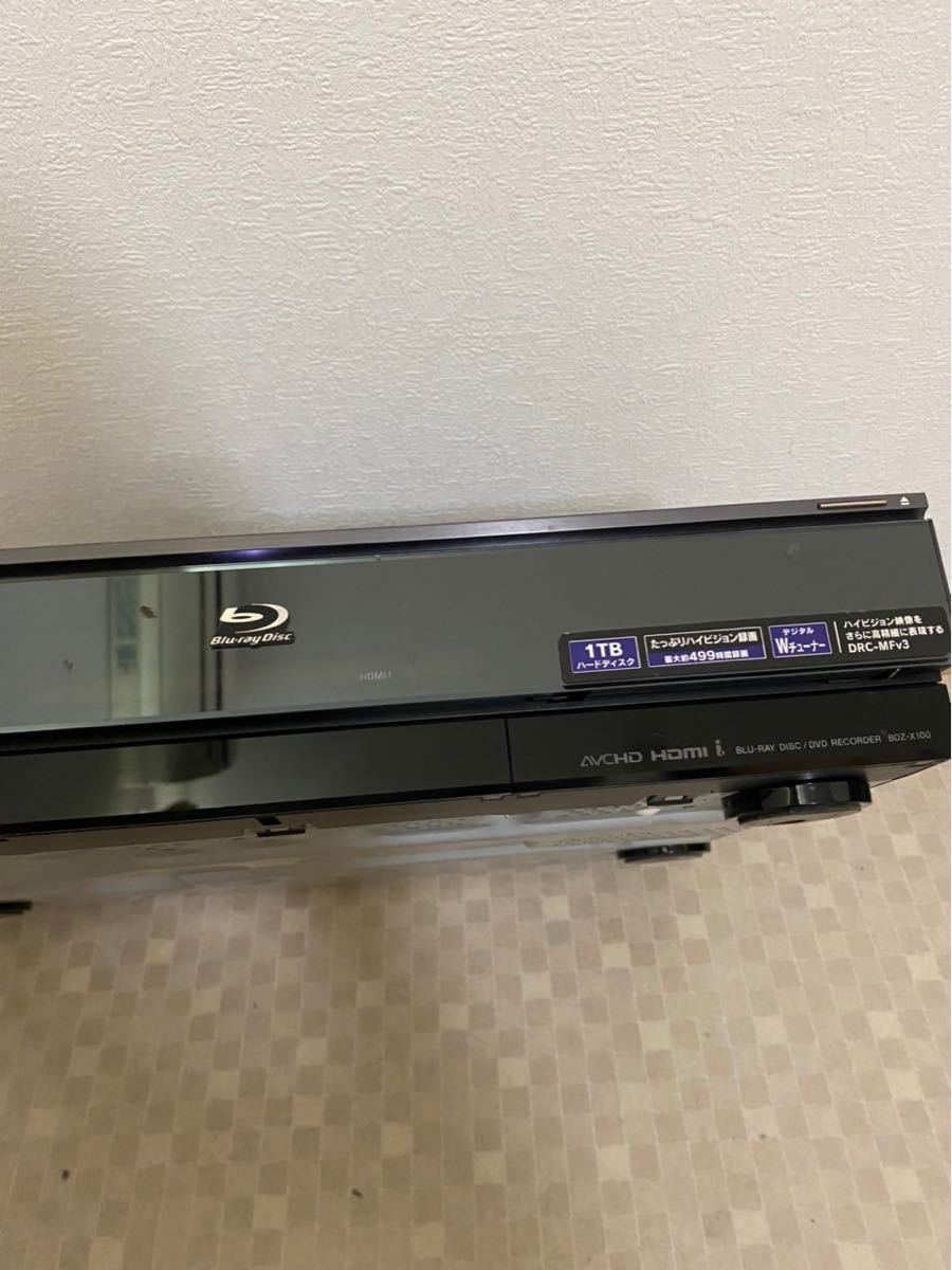 SONY ブルーレイディスクレコーダー BDZ-X100_画像3