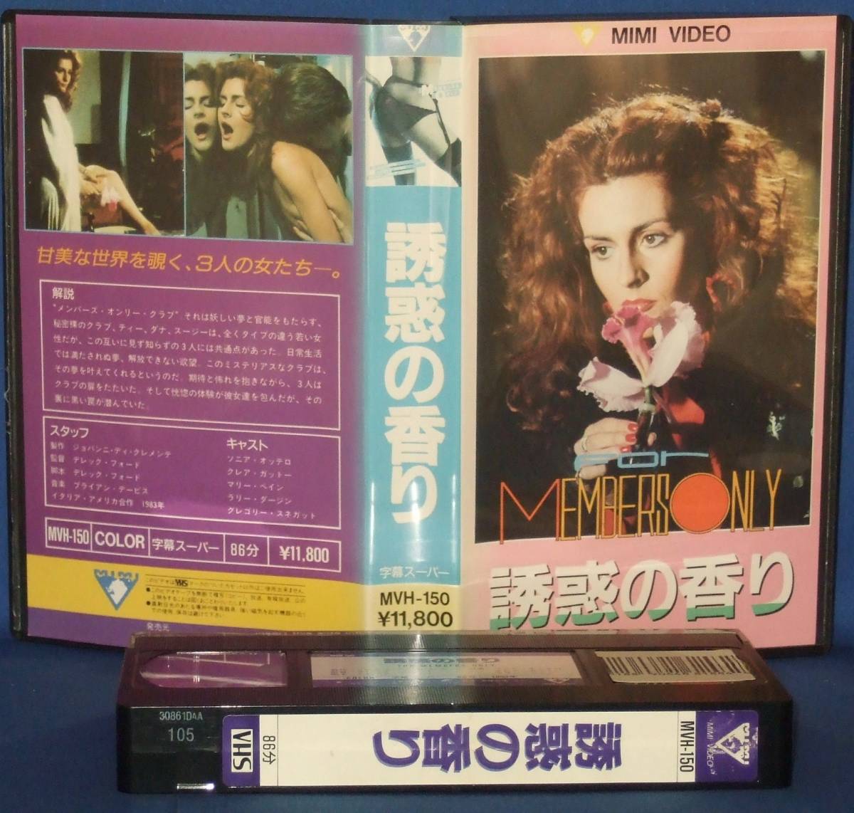 誘惑の香り　(1983)(字幕)　イタリア　VHSレンタルUP