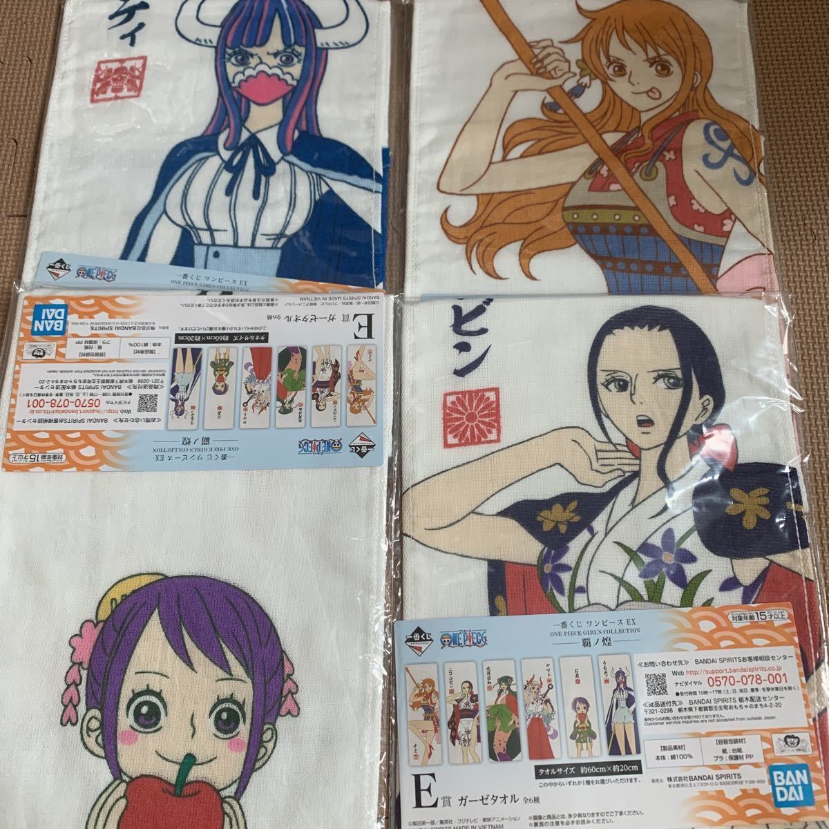 一番くじ　ワンピースEX ONE PIECE GIRL’S COLLECTION −覇ノ煌−B 賞うるティ−魂豪示像−フィギュア+おまけ　14点セット_画像5