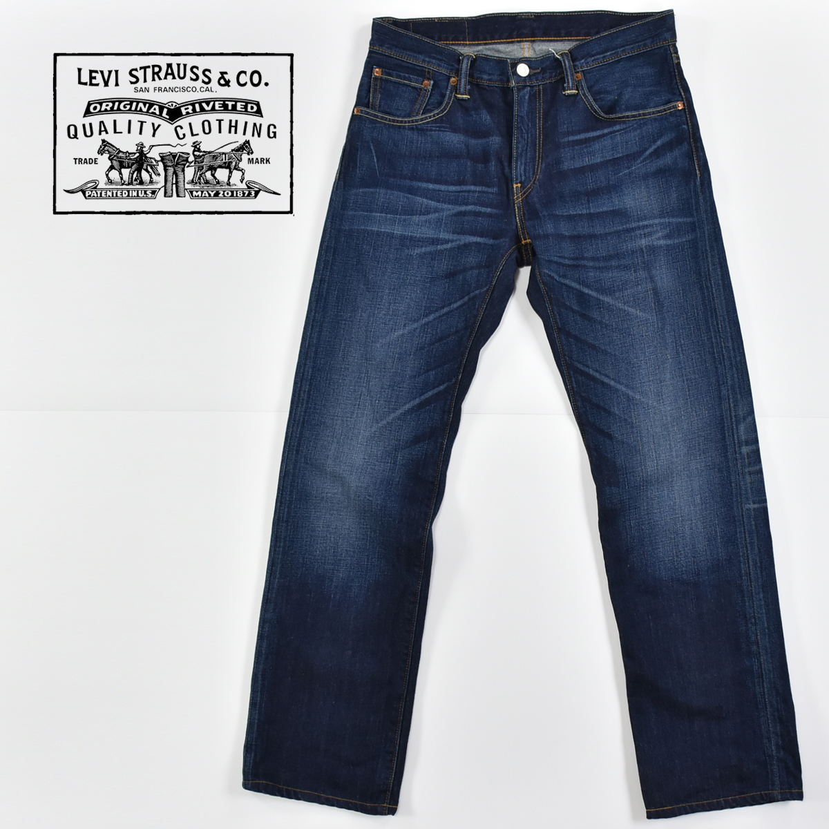 ヤフオク! - LEVIS リーバイス 502 For over 135 years テー...